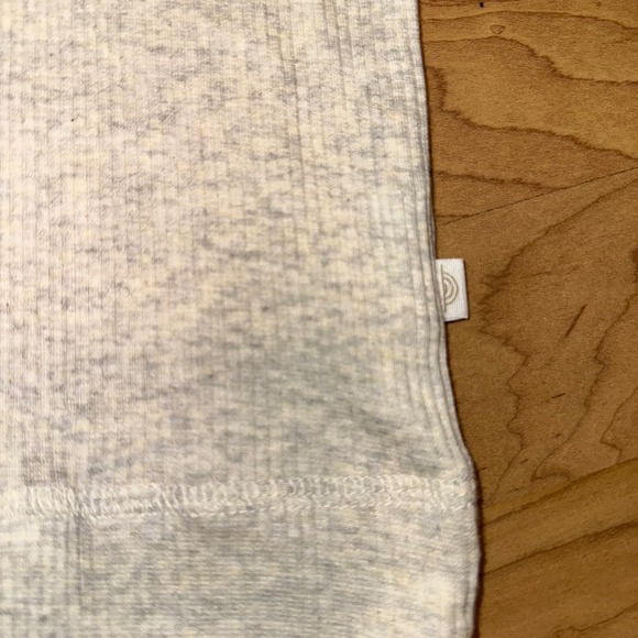 Jamie Kay Ribbed Henley Tee Organic Cotton Blend Short Sleeve Top Size 5Y - Picture 7 of 15